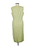 Carlisle 100% Acetate Solid Green Casual Dress Size 8 - photo 2