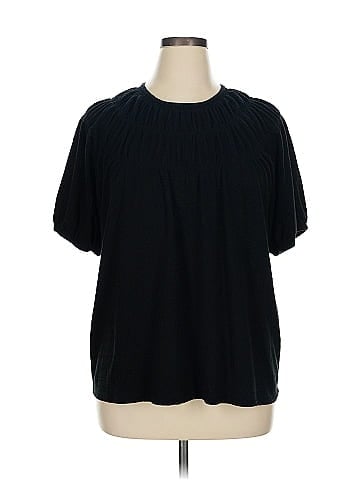 Banana Republic Factory Store Short Sleeve Blouse (view 1)