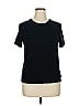 prologue Solid Black Short Sleeve T-Shirt Size XL - photo 1