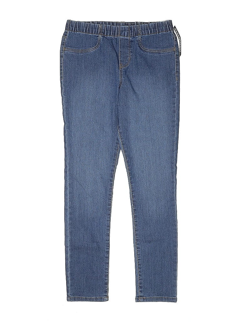 OshKosh B'gosh Solid Blue Jeans Size 10 - photo 1