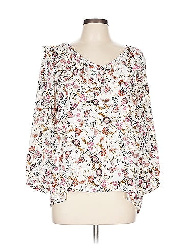 Ann Taylor LOFT 3/4 Sleeve Blouse (view 1)