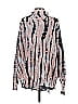 Young Fabulous & Broke 100% Cotton Tie-dye Silver Turtleneck Sweater Size S - photo 2