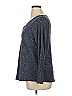 Terra & Sky Gray Long Sleeve Blouse Size 1X - photo 5