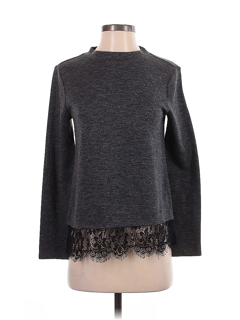 Ann Taylor LOFT Outlet Gray Pullover Sweater Size XS - photo 1