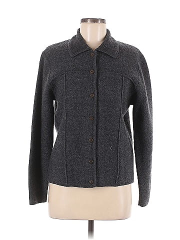 Karen Scott Wool Cardigan (view 1)