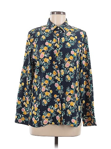 Banana Republic Long Sleeve Silk Top (view 1)