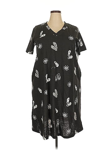 Woman Within Casual Dress (view 1)