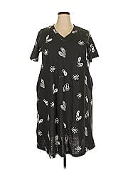 Woman Within Casual Dress