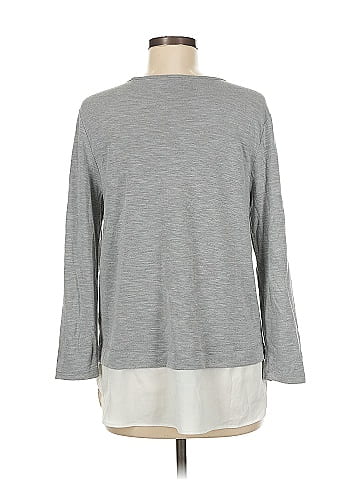 J.Crew Factory Store 3/4 Sleeve T-Shirt (view 2)