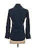 Claridge + King 100% Cotton Solid Blue Long Sleeve Button-Down Shirt Size XS - photo 2