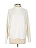 Leze the label Ivory Turtleneck Sweater Size L - photo 1