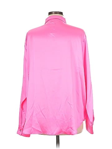 Lita By Ciara Long Sleeve Silk Top (view 2)