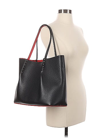 Christian Louboutin Spiked Large Cabarock Leather Shopper Tote (view 2)