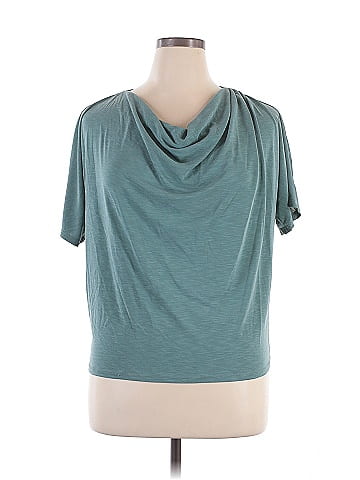 Green Envelope Short Sleeve Turtleneck (view 1)