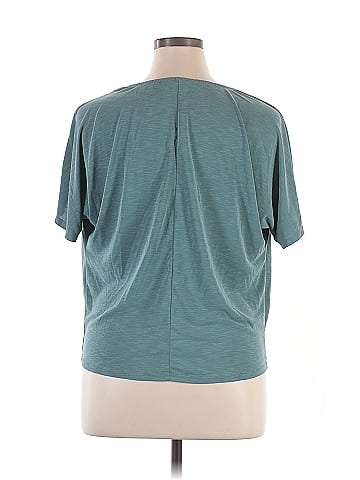 Green Envelope Short Sleeve Turtleneck (view 2)