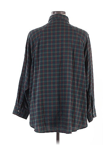 American Eagle Outfitters Long Sleeve Button-Down Shirt (view 2)