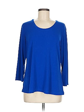 Susan Graver 3/4 Sleeve Top