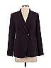 Ann Taylor 100% Polyester Maroon Purple Blazer Size 0 - photo 1