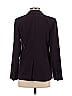 Ann Taylor 100% Polyester Maroon Purple Blazer Size 0 - photo 2
