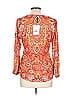 Hale Bob Orange Long Sleeve Blouse Size L - photo 2