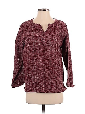 Earthbound Trading Co. Long Sleeve Blouse (view 1)