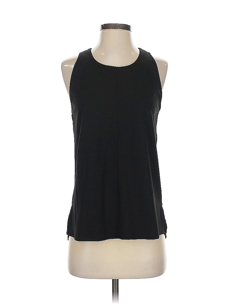 TROUVE Pre-owned Sleeveless Top Black Halter Neckline Tops