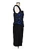 Black Halo Blue Cocktail Dress Size 12 - photo 4