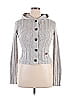 Roxy 100% Acrylic Gray Cardigan Size XL - photo 1