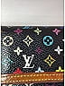 Louis Vuitton 100% Coated Canvas Blue Black Wallet One size - photo 4