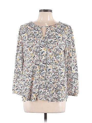 Collective Concepts 3/4 Sleeve Blouse (view 1)