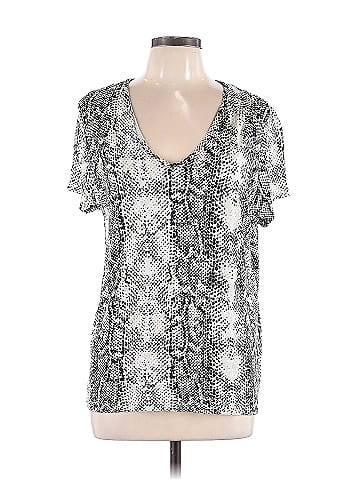 JAQUELINE de YONG Short Sleeve Henley (view 1)