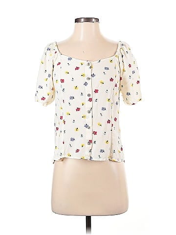 Madewell Short Sleeve Blouse (view 1)