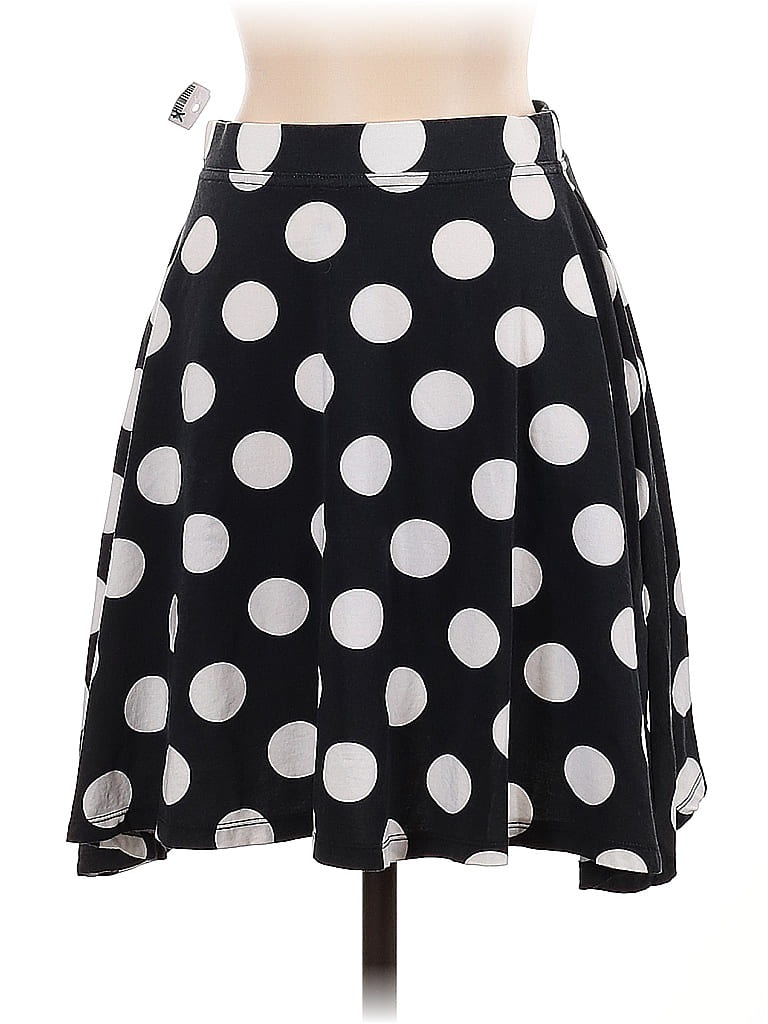 Disney Parks Polka Dots Black Casual Skirt Size XS - photo 1