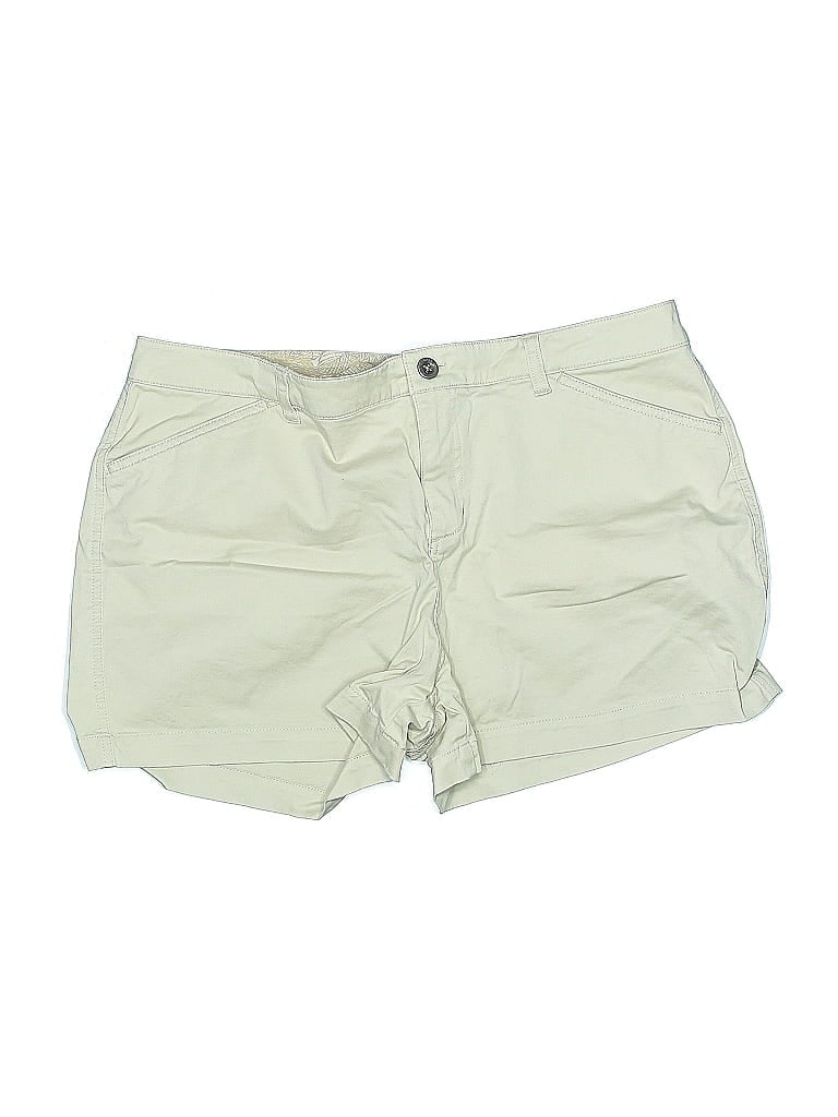 Pre-owned Sonoma Life + Style Khaki Shorts In White