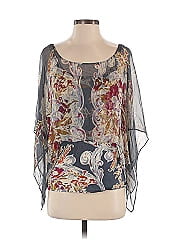 Tiny 3/4 Sleeve Silk Top