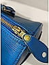 Louis Vuitton 100% Leather Blue Vintage Coated Canvas Monogram Speedy 25 One size - photo 8