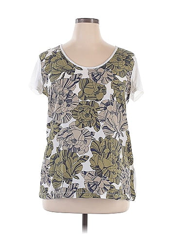 Banana Republic Short Sleeve Silk Top (view 1)
