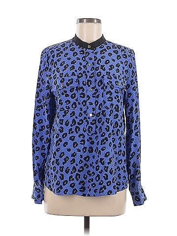 Juicy Couture Long Sleeve Silk Top (view 1)