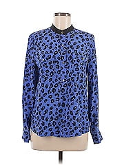 Juicy Couture Long Sleeve Silk Top