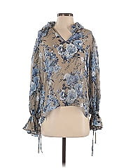 Robert Rodriguez 3/4 Sleeve Silk Top