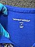 Woman Within Blue 3/4 Sleeve Henley Size 14 - photo 3