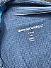 Woman Within Blue Short Sleeve Blouse Size 14 - photo 3