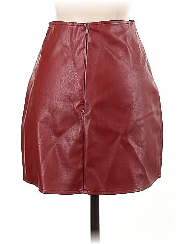Motel Faux Leather Skirt (view 2)