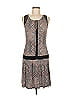 Mossimo Graphic Gray Casual Dress Size M - photo 1