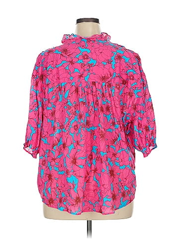 Xirena 3/4 Sleeve Blouse (view 2)