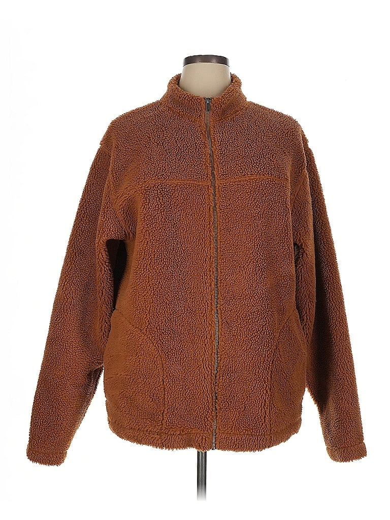 Assorted Brands 100% Polyester Brown Fleece Size XL - photo 1