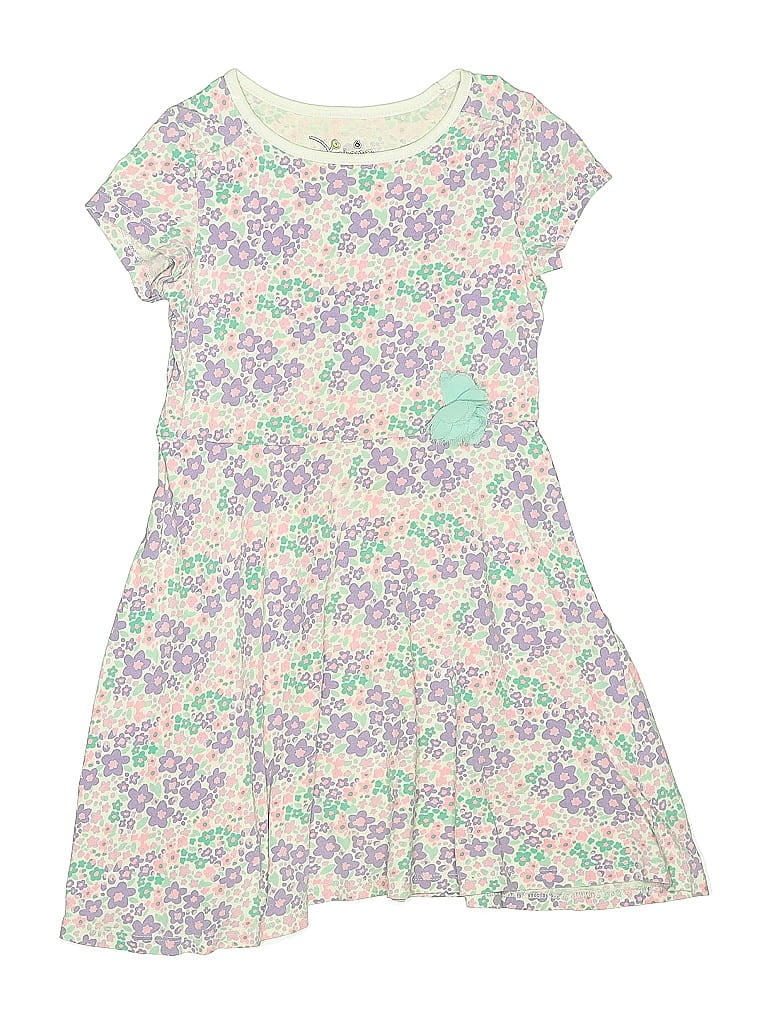 Jumping Beans Ivory Purple Dress Size 6 (big kids) - photo 1