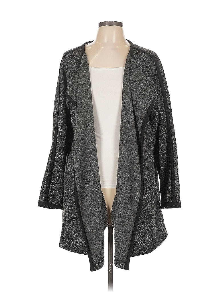 Pre-owned Banana Republic Factory Store Cardigan Sweater In Gray