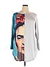 Terez Gray 3/4 Sleeve Top Size 2X - photo 1