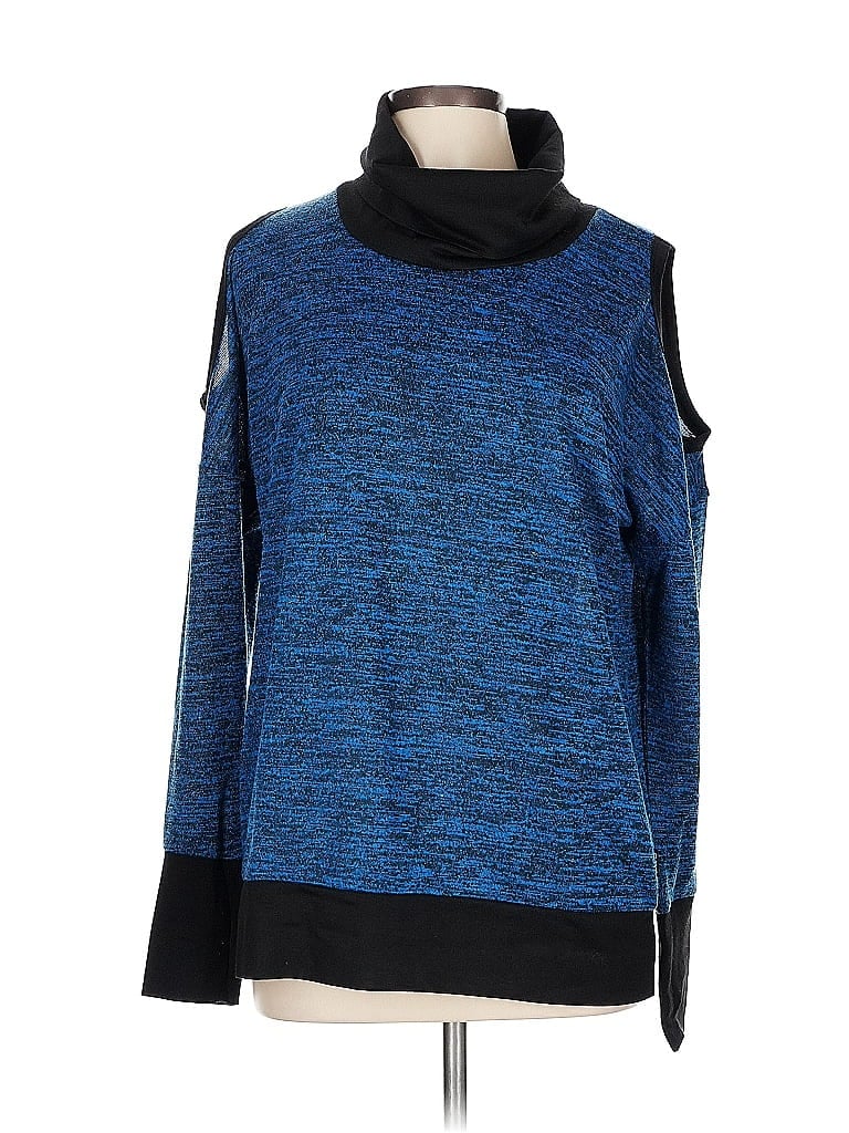 Pre-owned Rbx Turtleneck Sweater In Blue